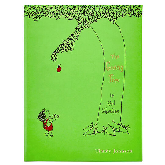 The Giving Tree Personalized Leather Book